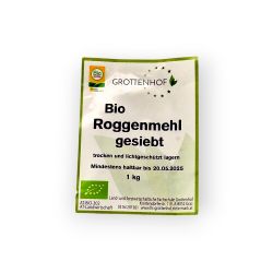 Picture of Bio Roggenmehl gesiebt 1kg 